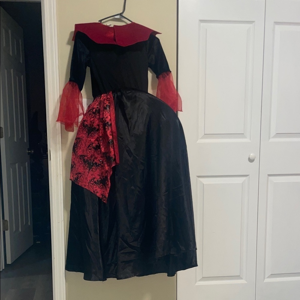 Mystical Red and Black Kids Costume - Picture 3 of 3